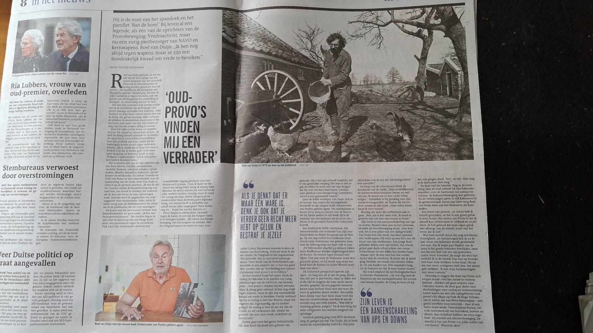 Afbeelding bij ‘Mooi interview met Roel van Duijn, sinds kort ook medewerker…’