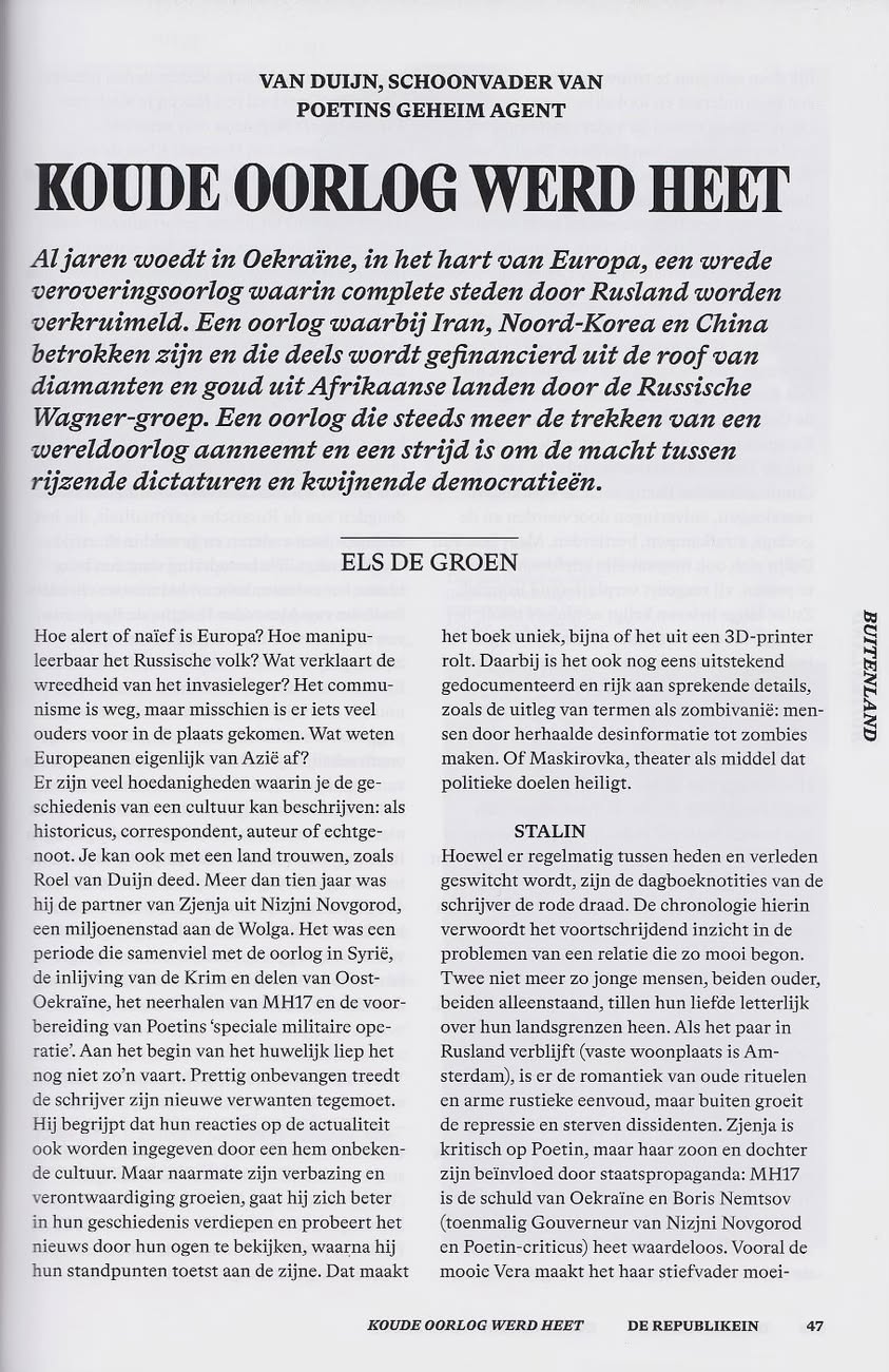 Afbeelding bij ‘Tijdschrift ‘De Republikein’ bevat in zijn laatste nummer een zeer…’ (1 van 2)